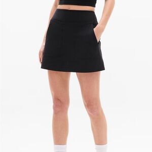 Athleta Black Skirt Skort XS 0